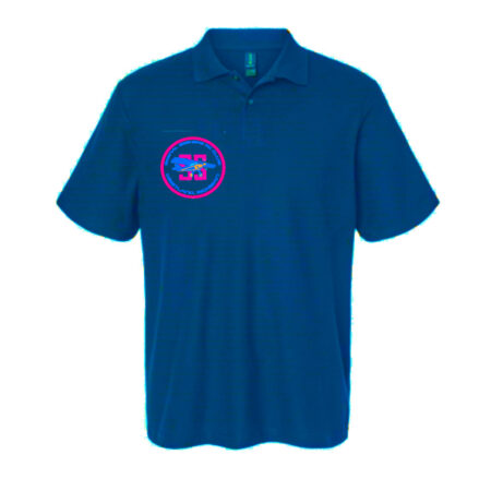 Signal Seekers Blue Men's Polo
